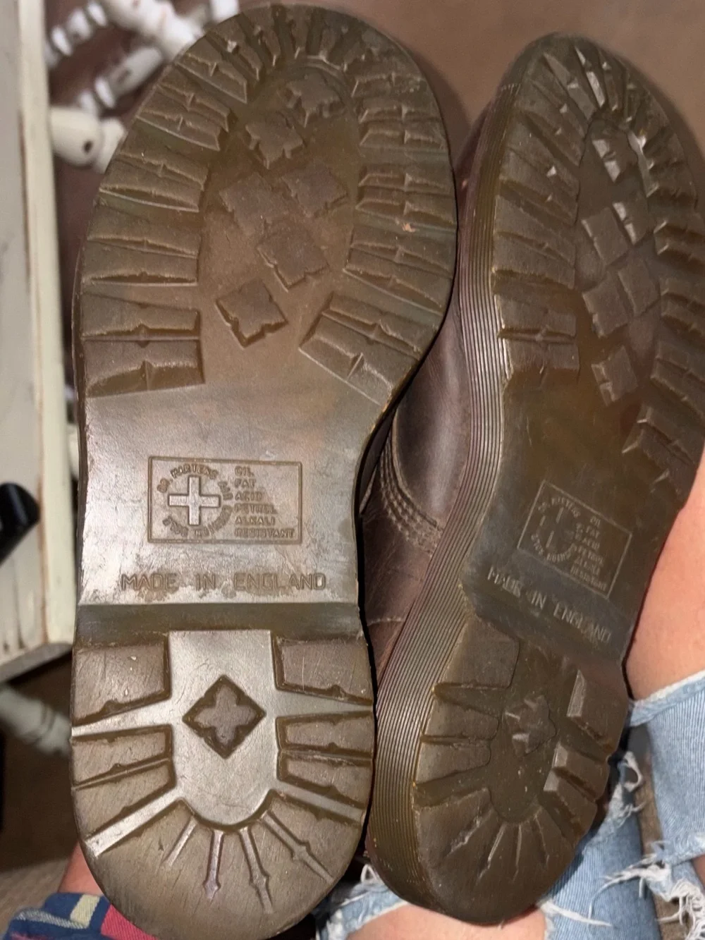 Dr. Martens Combat Style Leather Boot Made in England